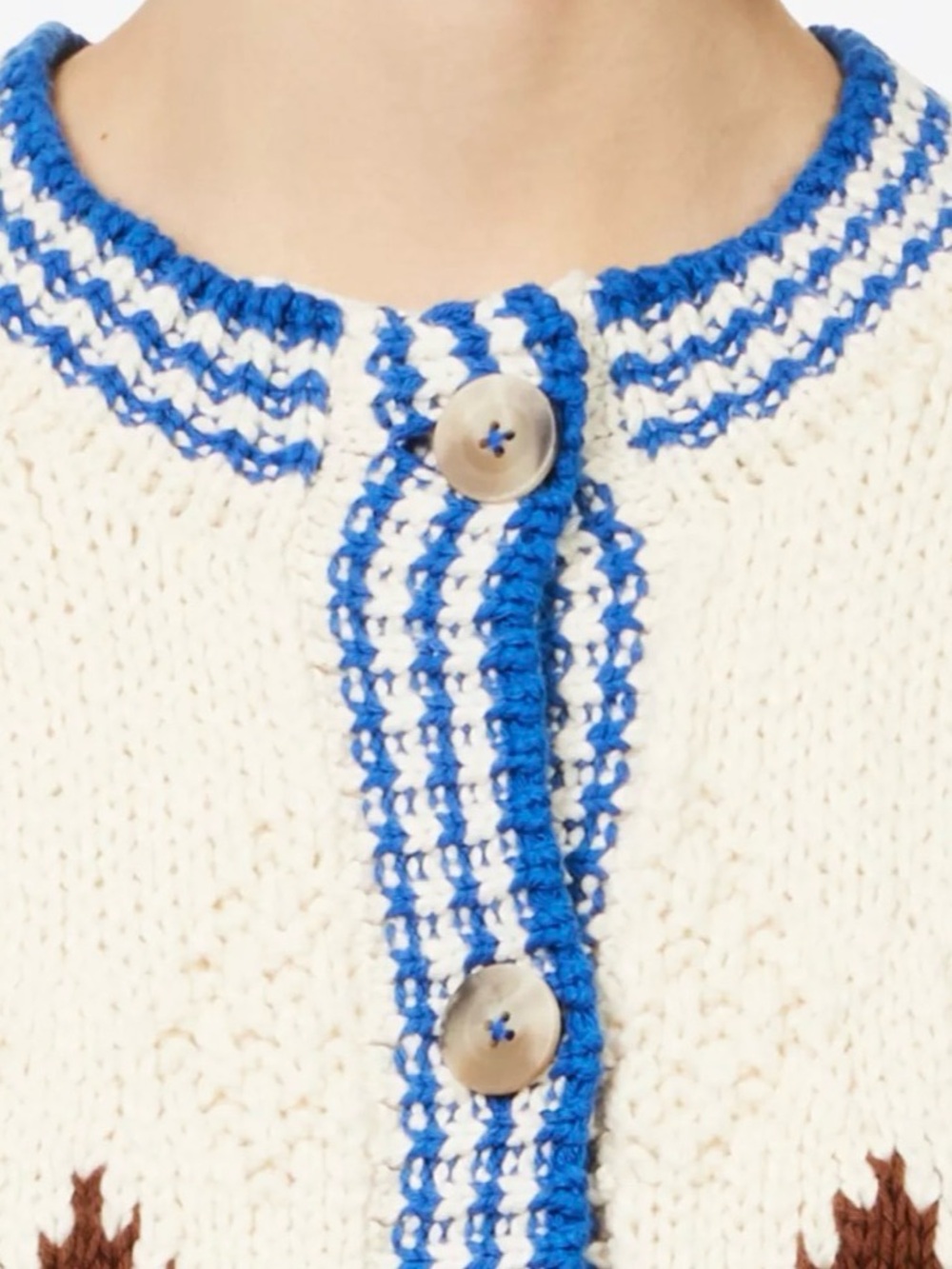 MOTHER Raglan Cardigan - Picture 3 of 3